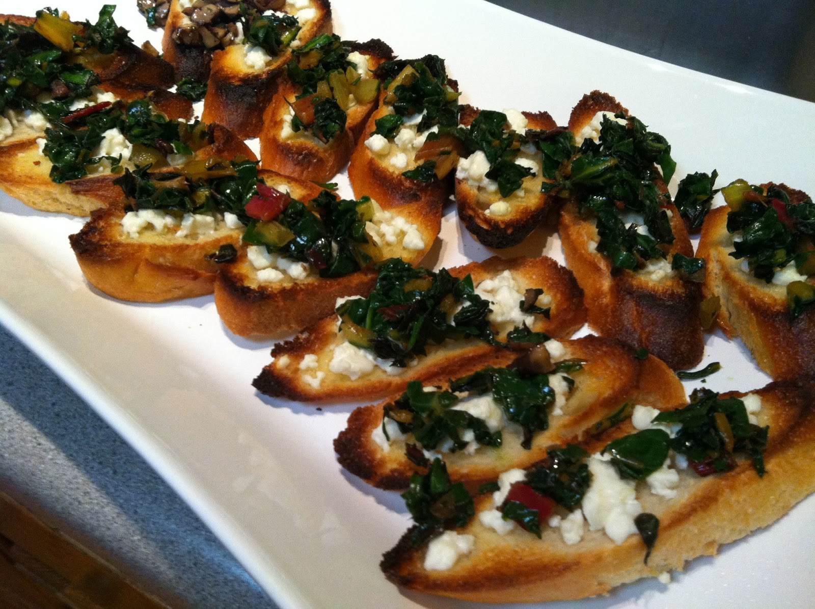 Truffled Mushroom Bruschetta