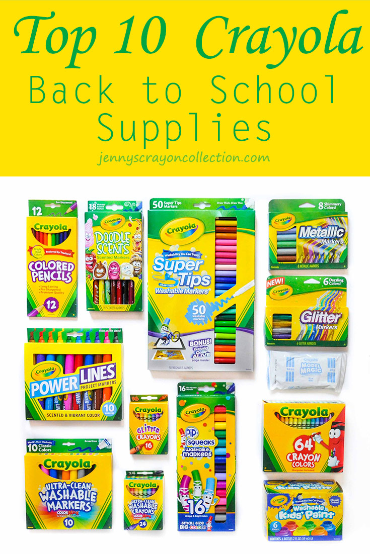 Crayola - The new school year is fast approaching - here's to