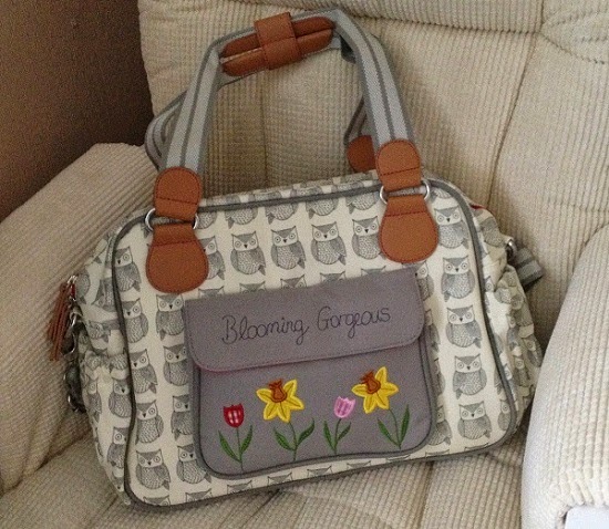 blooming gorgeous changing bag