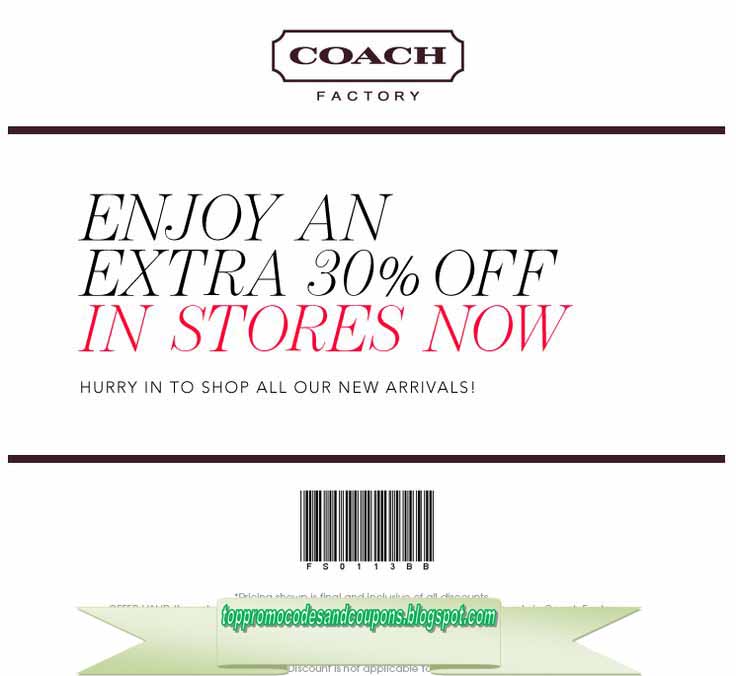 Free Promo Codes and Coupons 2023 Coach Coupons