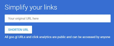 Google URL Shorten Service