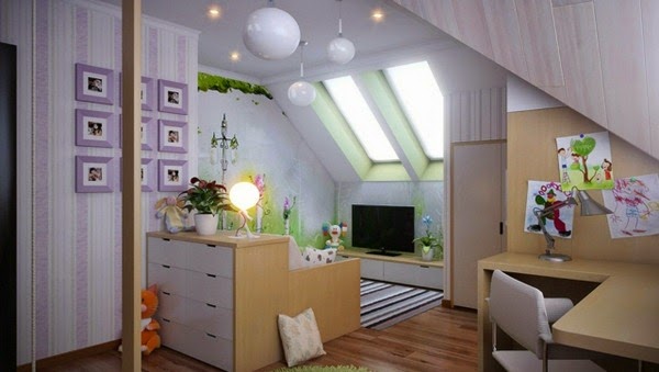 Room divider in the nursery &#8211; functional division