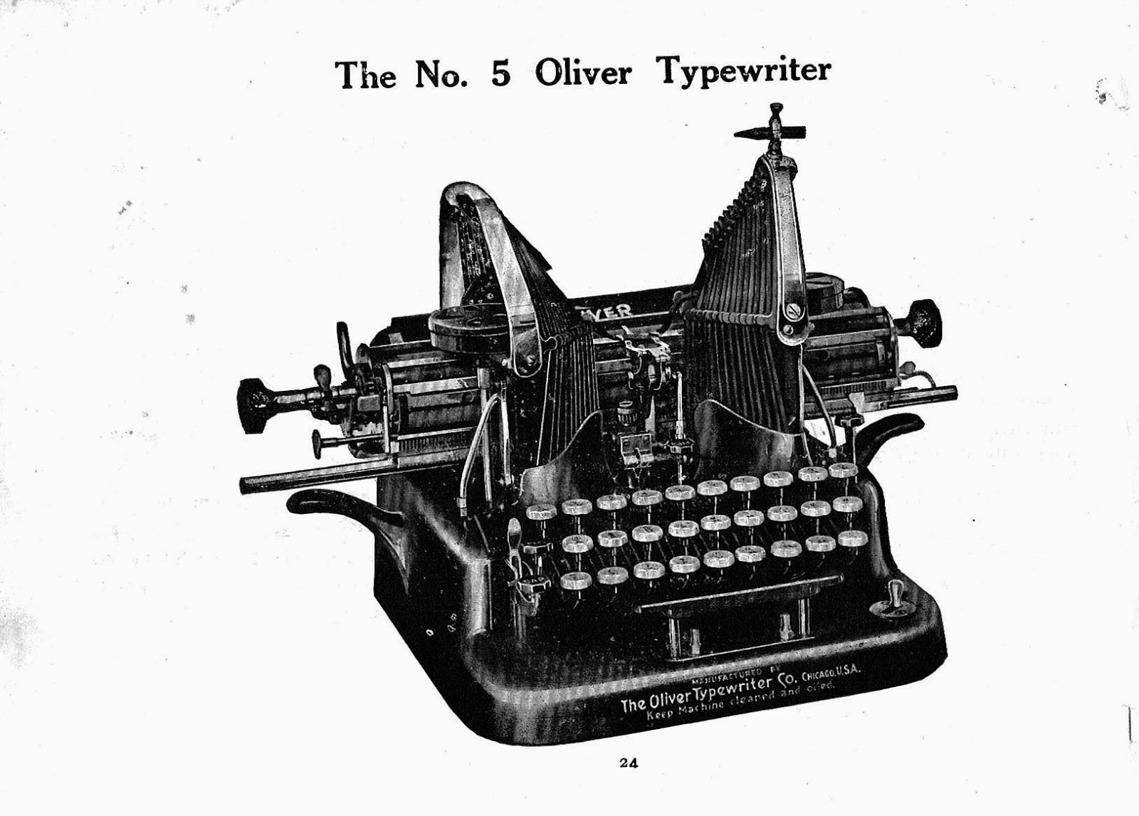 oz.Typewriter Facts About Typewriters From 100 Years Ago