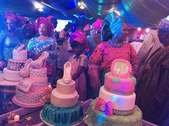 seun olagunju 40th birthday party