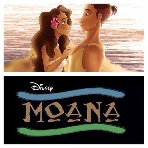 Gambar Moana Princess Film Disney Terbaru Putri Hawai Legenda Polinesia 
