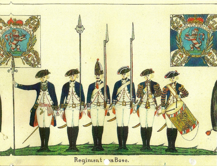 My Brave Fusiliers! Hessian Regimental Colors