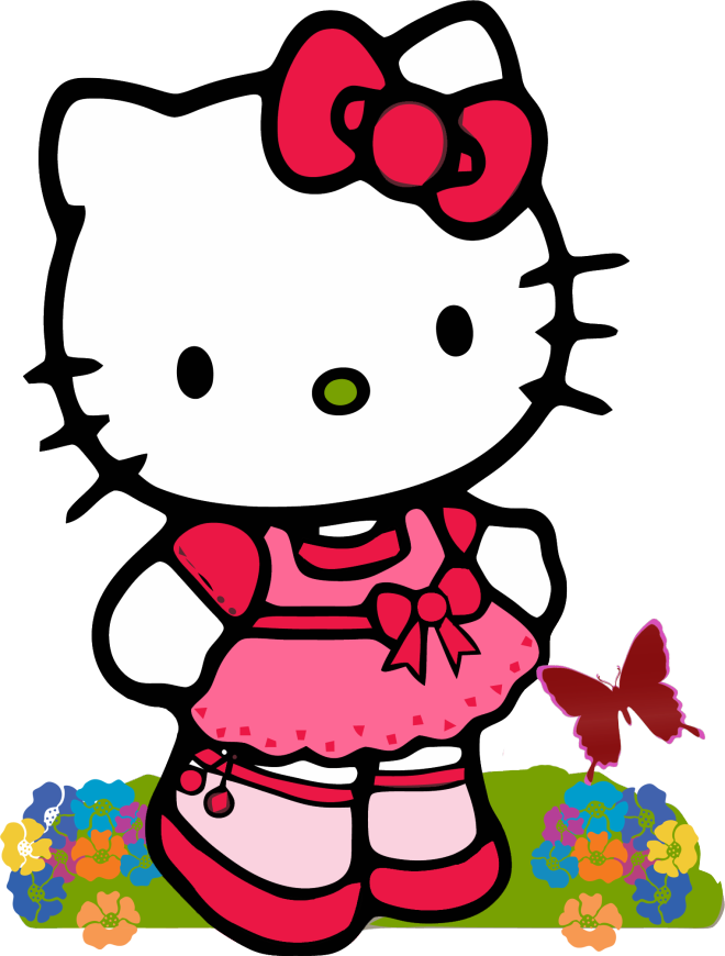 Riscos e Desenhos  Hello Kitty para colorir