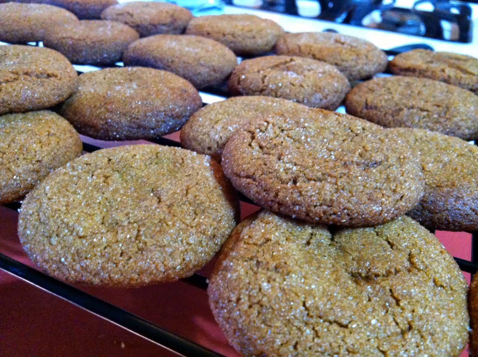 A Couple in the Kitchen: Soft and Chewy Gingersnaps for Secret Recipe Club