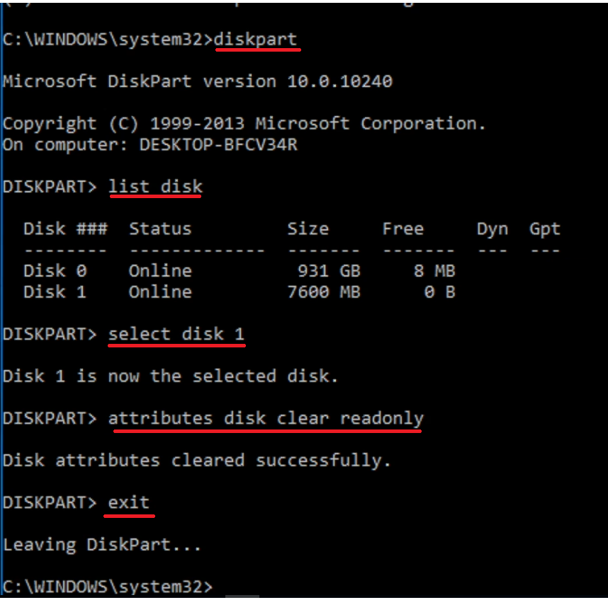 Learn New Things: How to Fix Write Protected Error of USB Pen Drive