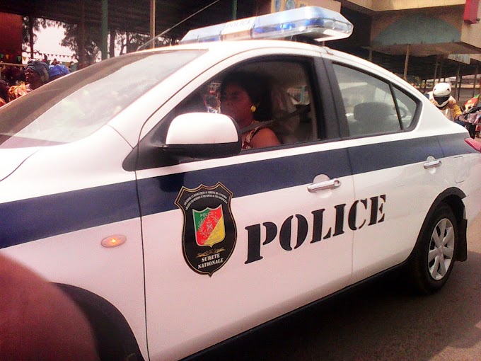 Female Police at #IWD event in Bamenda  
