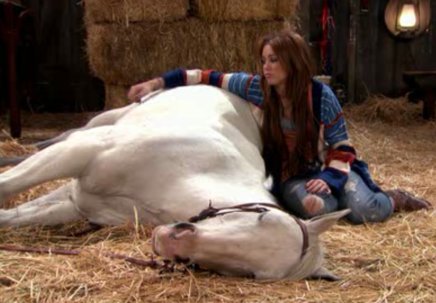 miley cyrus old blue jeans