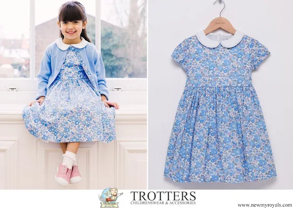 Princess Charlotte wore Trotters Betsy Dress from the Lily Rose collection