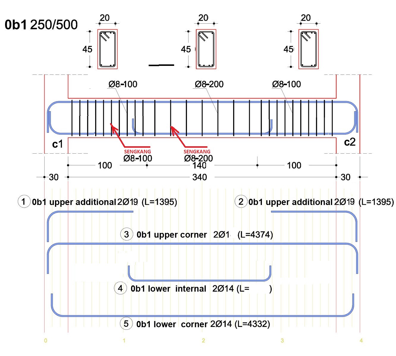 struktur beton 1: Tulangan Geser Sengkang Balok