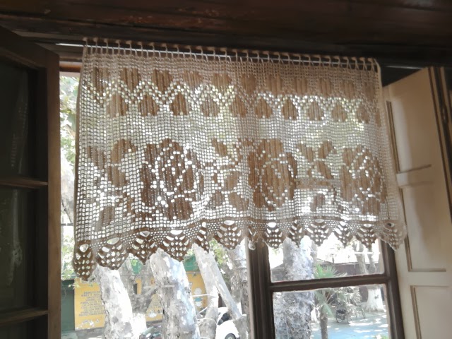 Veronica crochet y tricot...: Cenefa para mi ventana