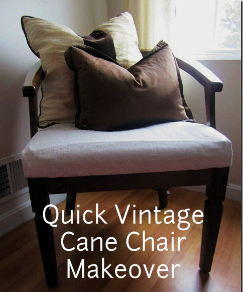 Vintage Cane Chair Update