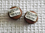 Cupcake de música