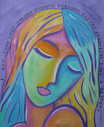 colorful whimsical folk painting recycled colors true