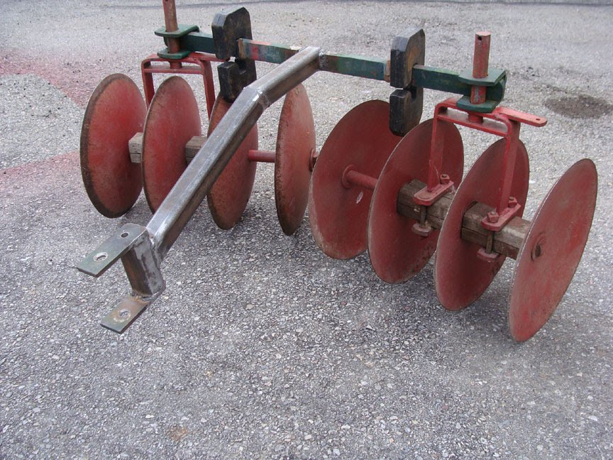 Gardening Garden Tractor Disk Harrow Progress 2