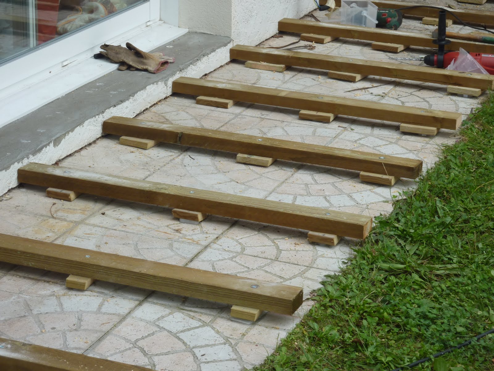 Les travaux...enfin septembre 2011