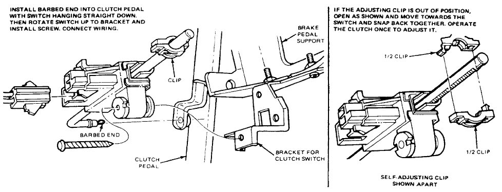 Ford clutch safety switch wiring diagram #3