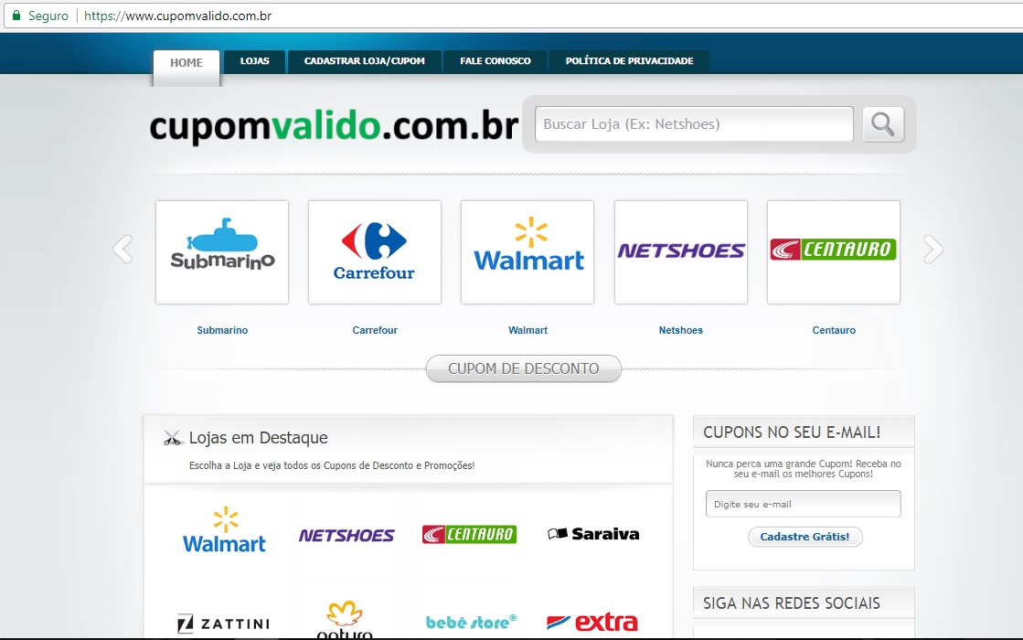 netshoes site confiavel