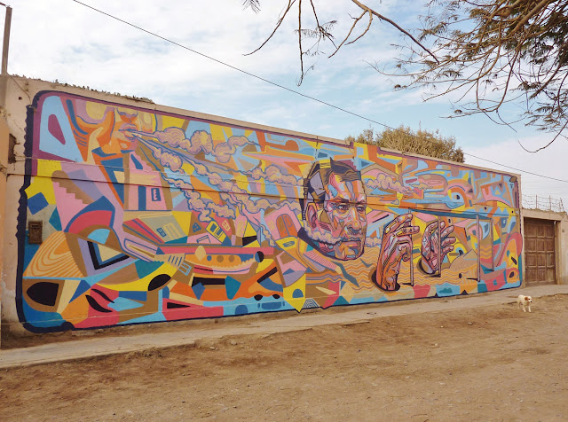 Street Art By El Decertor For Proyecto Afuera In Pisco, Peru. 3