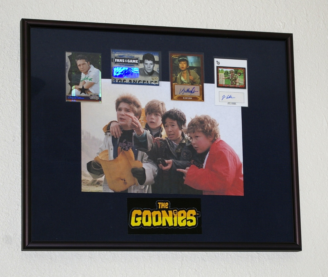 Lou Gehrig Baseball Card Goonies