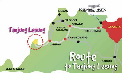 Map Tanjung Lesung