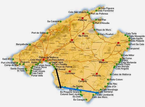 Jeszcze nie raz, jeszcze nie dwa...: Cala Pi -Mallorca