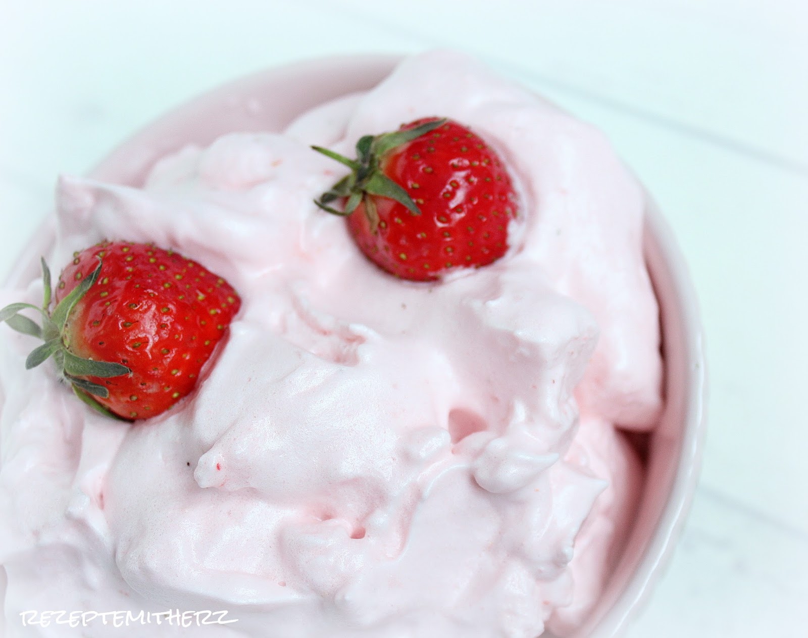 Rezepte mit Herz Erdbeer Fluff ♡ Strawberry Fluff