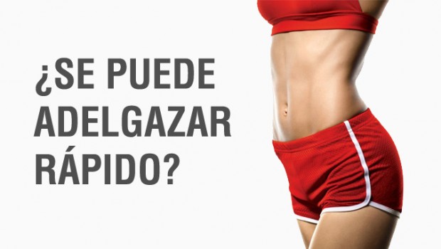 como puedo bajar de peso rapido y facil