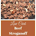 Low Carb Beef Stroganoff Bowl