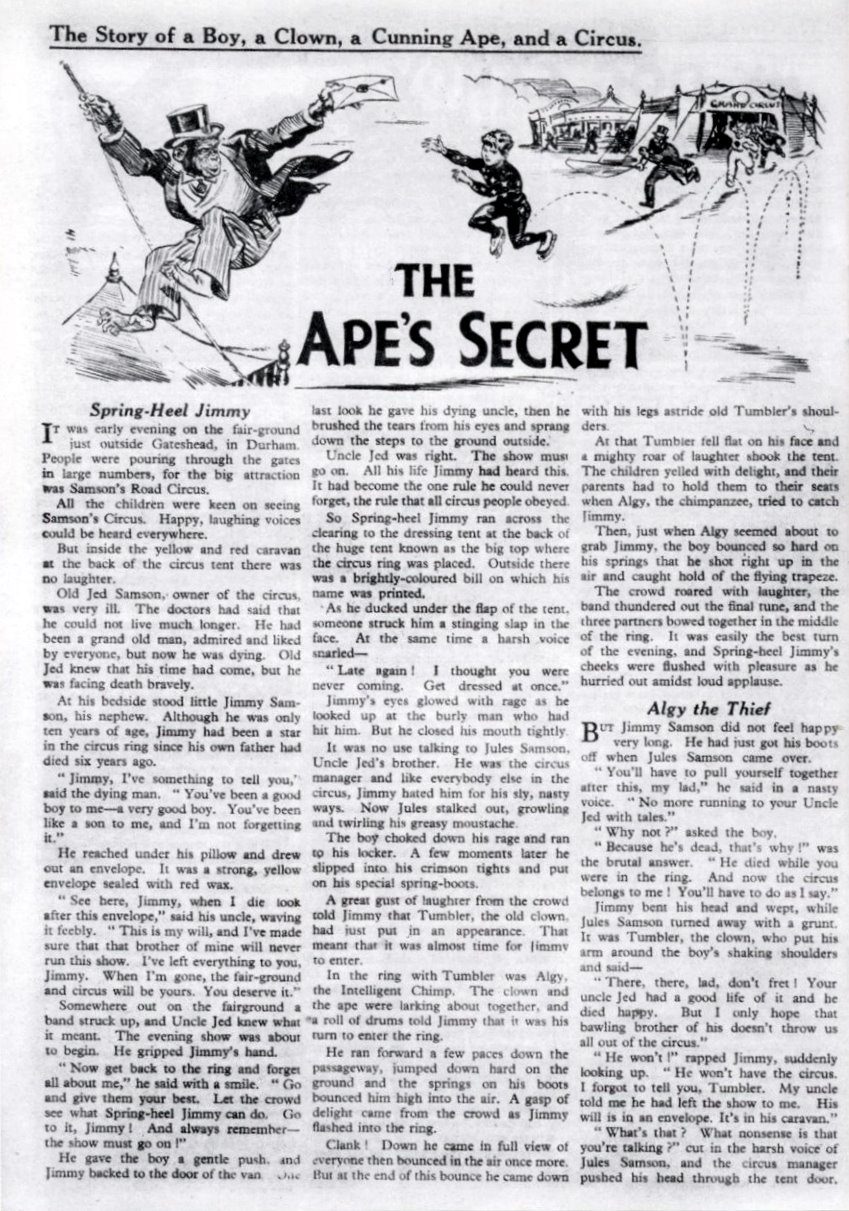 CRIVENS! COMICS & STUFF! THE UNEXPURGATED BEANO NUMBER ONE... (PART TWO)