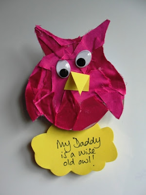 Father's Day Craft -- memo