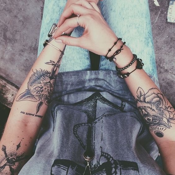 Tatuajes originales para mujer en el antebrazo - Belagoria | la web de