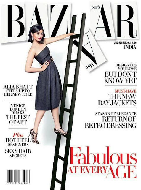 Alia Bhatt – Harper’s Bazaar India (July 2013)