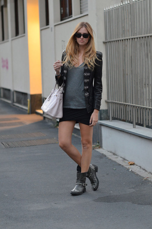Not Ordinary Fashion Blog: Must have...BIKER BOOTS! :)
