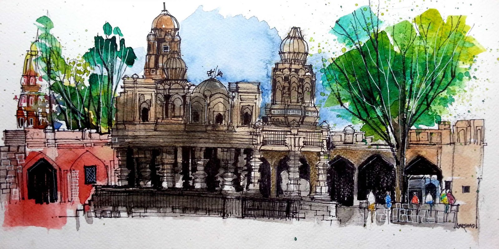Pushing How To Look A Weekend In Bonn Urban Sketchers