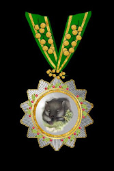 The Grand Order of the Wombat 1st class , with acaia clasp,Hoche-Affeburg