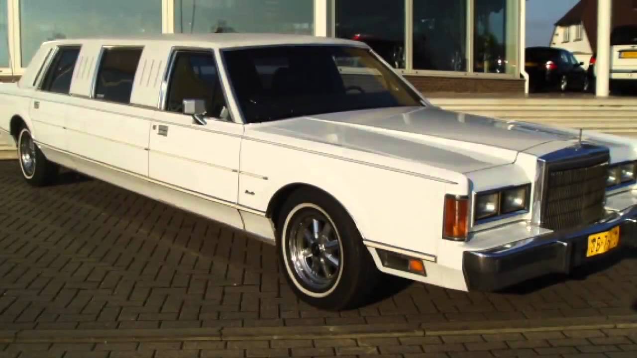 Lincoln Town car Limousine 1988