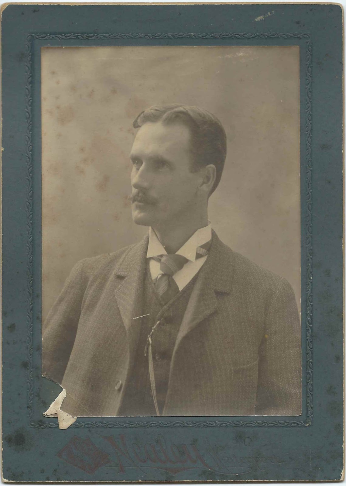Heirlooms Reunited c1890s Photograph of Dr. Erskine; by the Nealey
