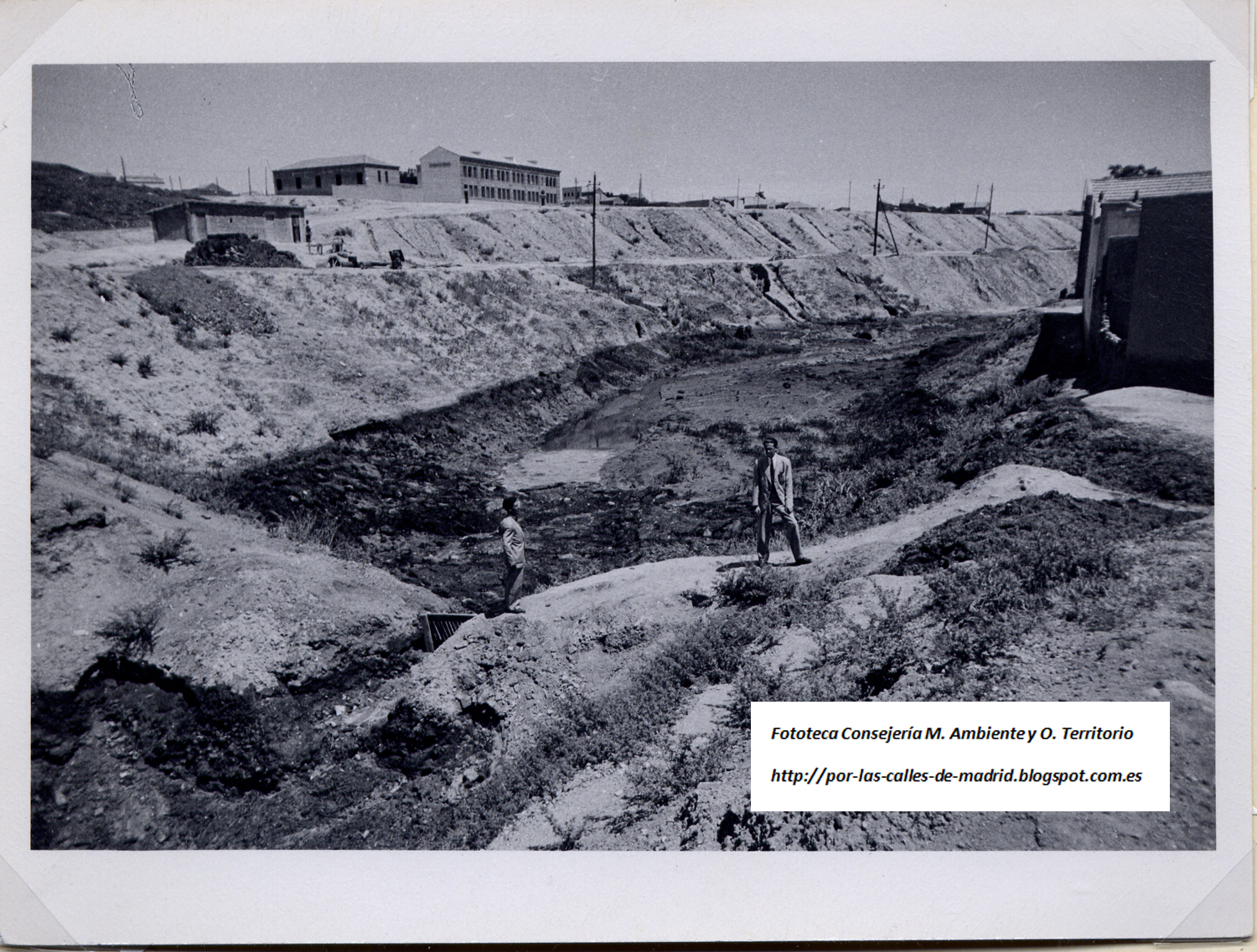 Por las calles de Madrid La zona del Barrio de la Concepción antes de