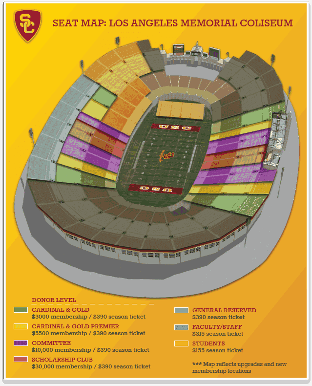 La Coliseum Concert Seating Chart