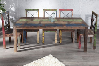exotické jedálenské stoly z masivneho dreva, luxusny nabytok z masivneho dreva 