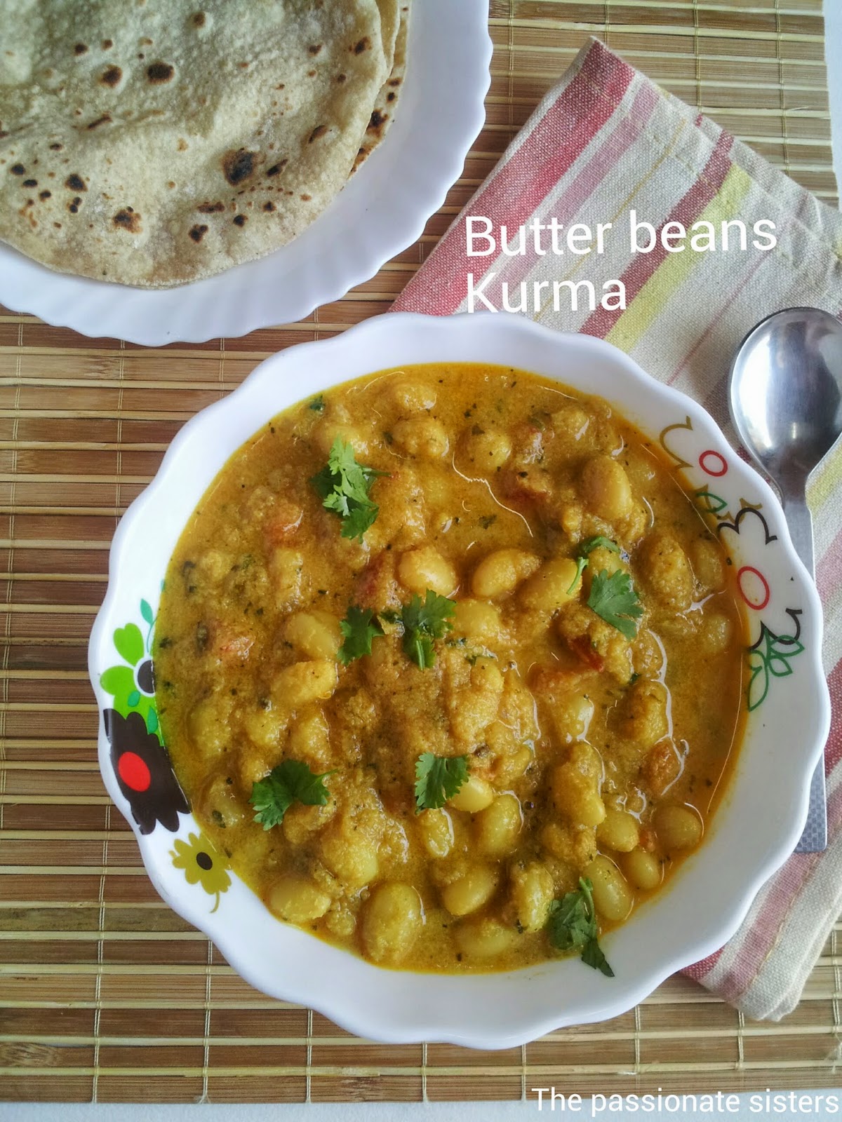 The Passionate Sisters Butter Beans Kurma ( Gravy )