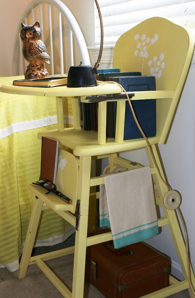 Vintage Diana Repurposed High Chair
