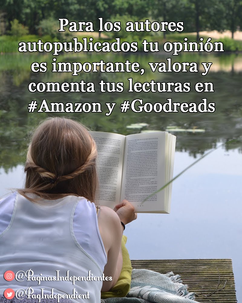 Valora y comenta tus lecturas en Amazon y Goodreads
