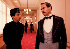 Ralph Fiennes and Tony Revolori in The Grand Budapest Hotel