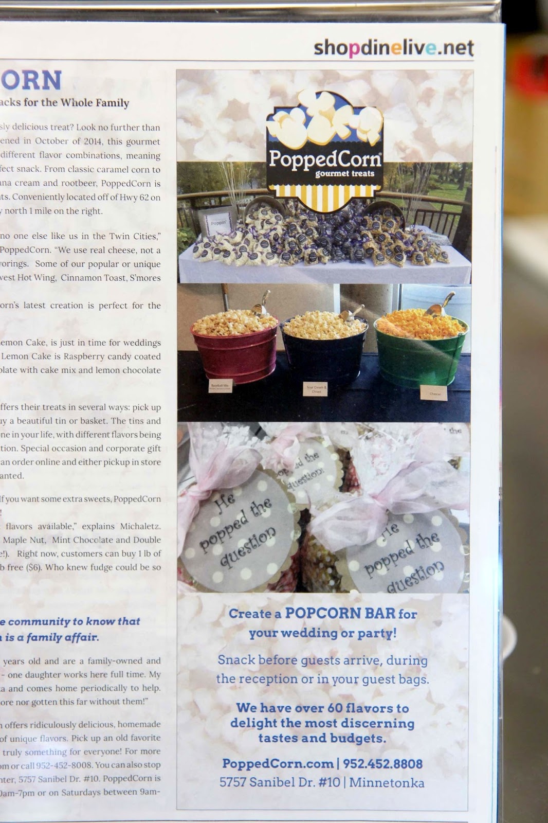 Bliss Ranch PoppedCorn Minnesota