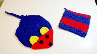 Mouse Kitchen Combo Set of hot pad and potholder